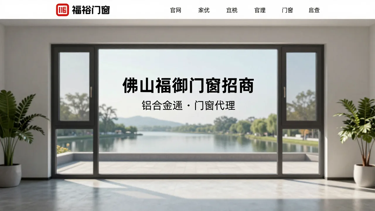 福裕门窗 首页主视觉